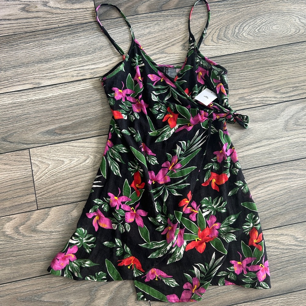 NWT Urban Outfitters mini wrap dress